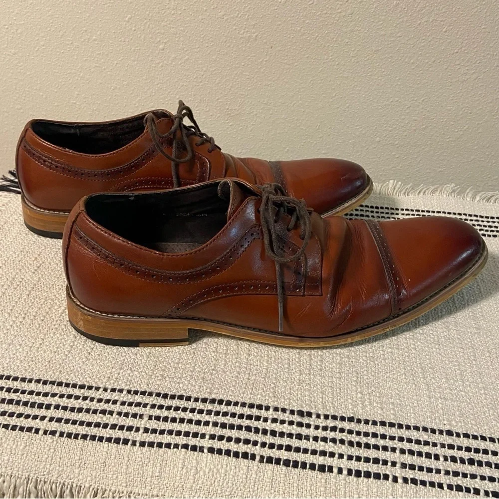 STACY ADAMS / Dickinson Oxford Dress Shoes Size 11.5